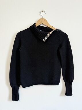 Burberry Merino Wool Turtleneck Sweater Women’s Size XS